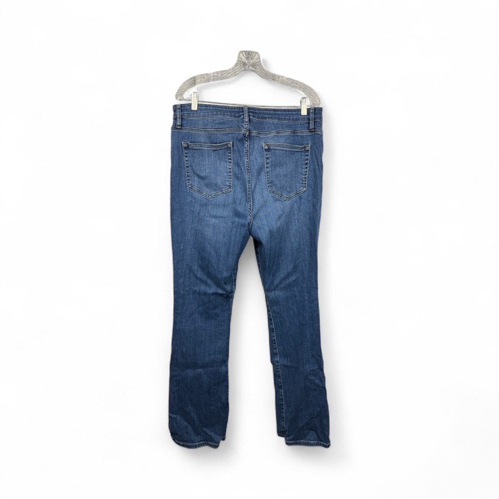 FRAME Denim Womens Le Mini Boot Jeans Size 33 High Rise Medium Wash Stretch - Picture 15 of 15